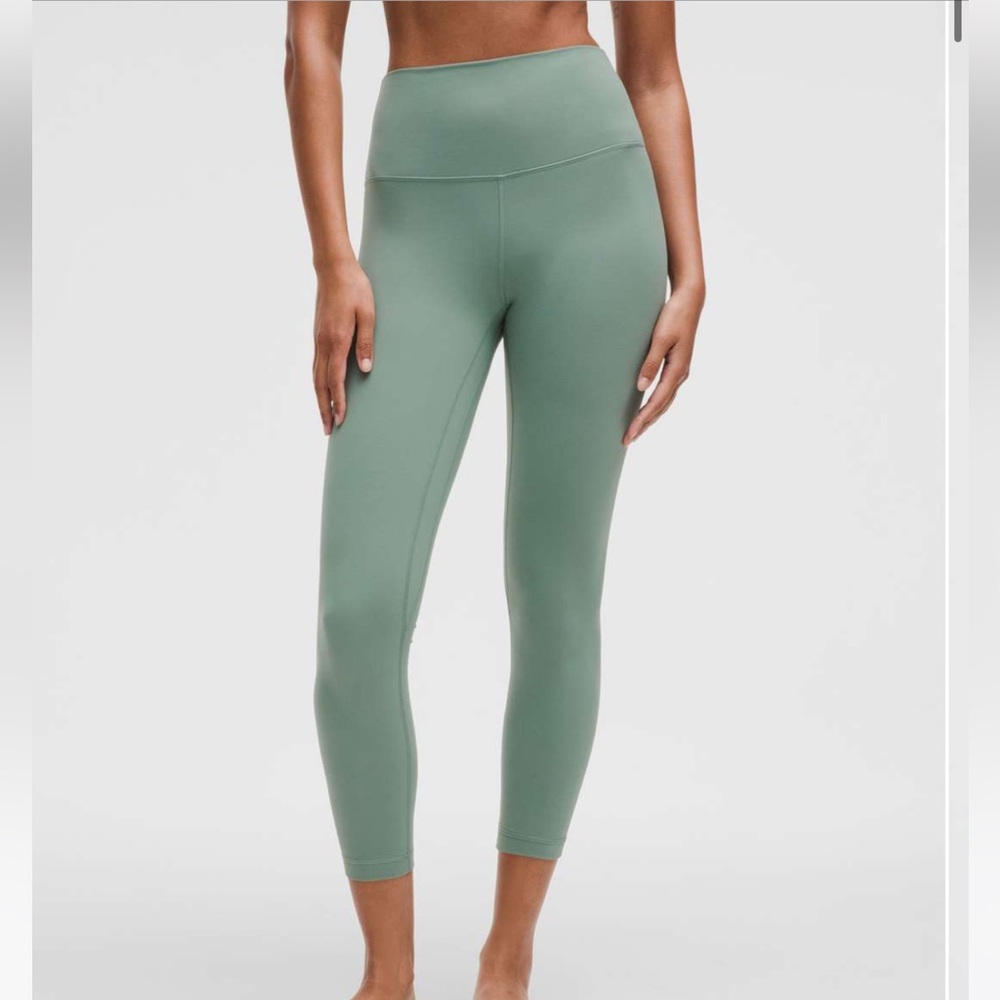 NWT Lululemon Align High-Rise Pant 25" Leggings Crater Blue Women 14 Activewear